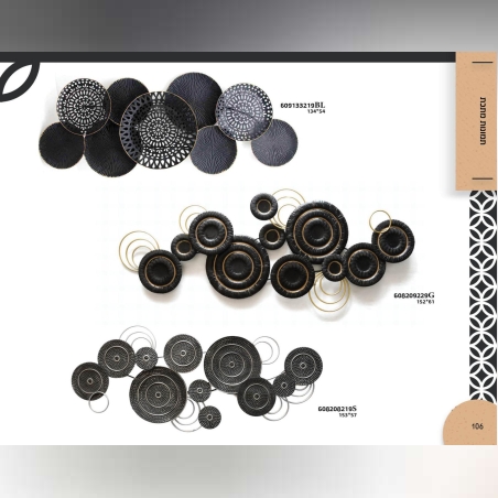 תמונה מתכת לקיר 