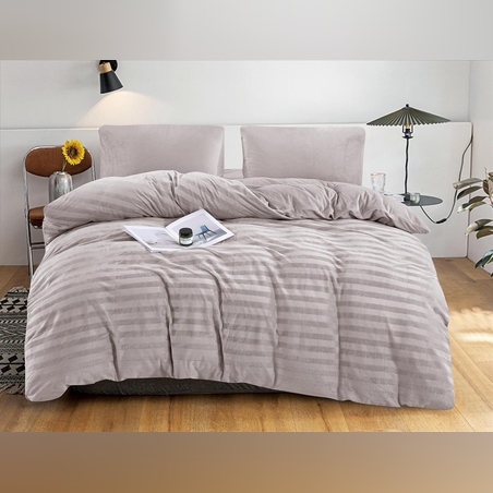 -                                                                                               - דגם פלאש- סט מצעים פלנל קטיפה מבד חורפי 3