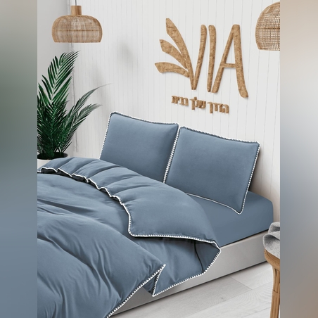 -                                                                                                                                                                                            דגם וופלי - 100% כותנה בצפיפות 144 חוטים 4