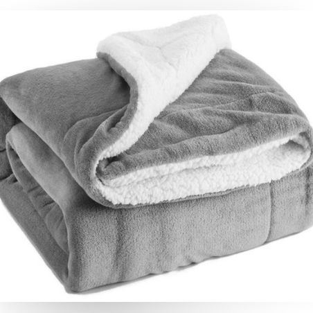 שמיכת כבש ממולאת דגם נאפל צבע נדיר סופר איכותי 005