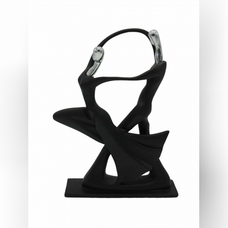 רקדני טנגו שחור כסף 4#