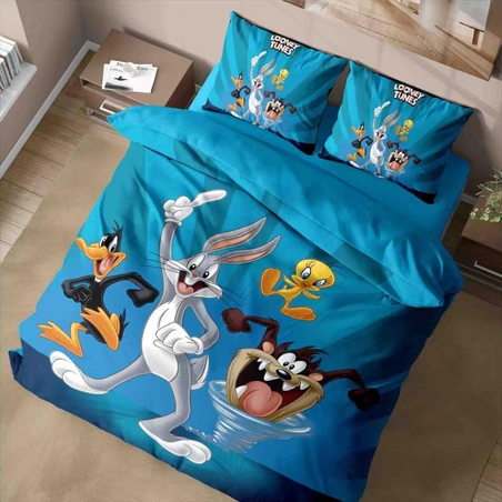 סט מצעים לילדים עשוי 100% כותנה