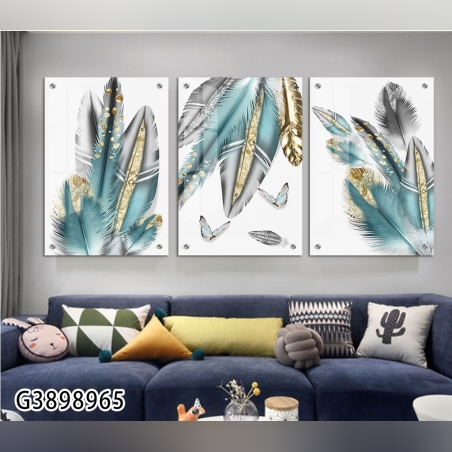 שלישיית תמונות מודפסות על זכוכית G3898965