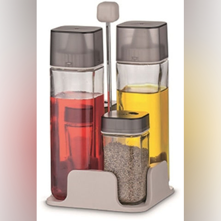 סט שמן חומץ ותבלינים