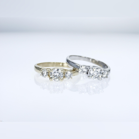 טבעת יהלום B19