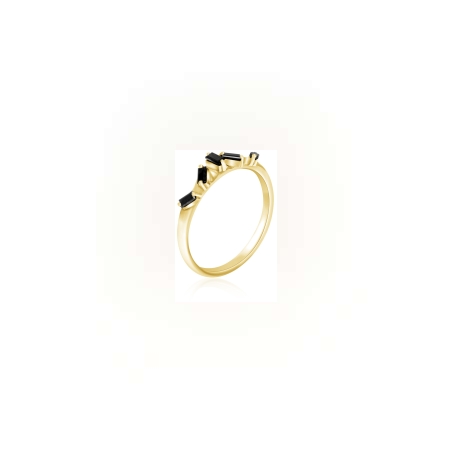 Yael  Black Diamond Ring