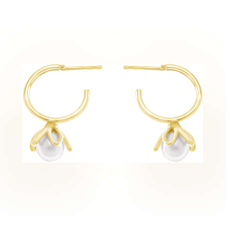 Sivan Pearl Earrings