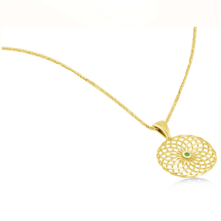 Mandala Necklace  | שרשרת מנדלה