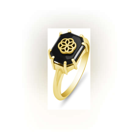 Flower of Life Ring | טבעת פרח החיים