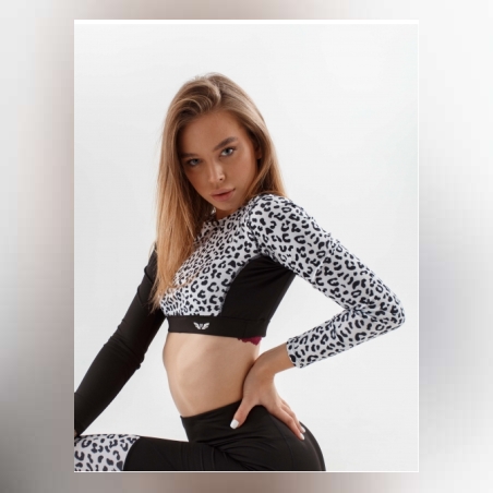 Rashguard RUSH white leo