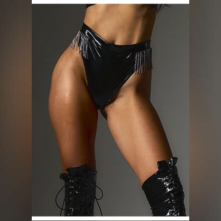 Shorts MUSTMINI black latex