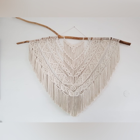 מתלה מקרמה לקיר 90*100 סמ' 