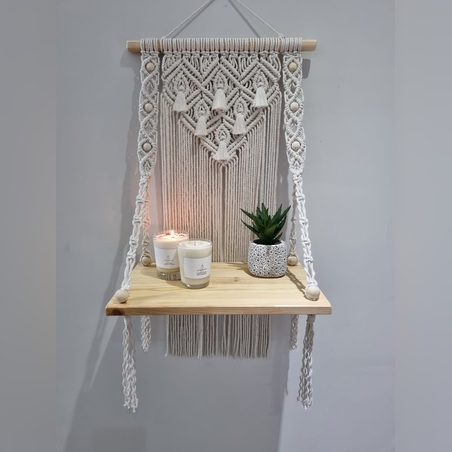 מתלה מדף מקרמה 