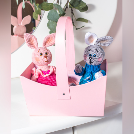 בובות ארנב וארנבת 