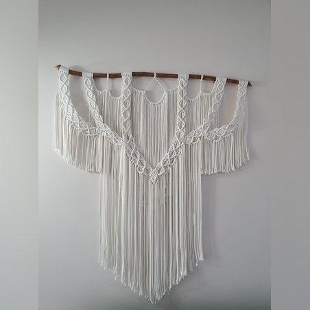 מתלה מקרמה לקיר 120*117 סמ' 