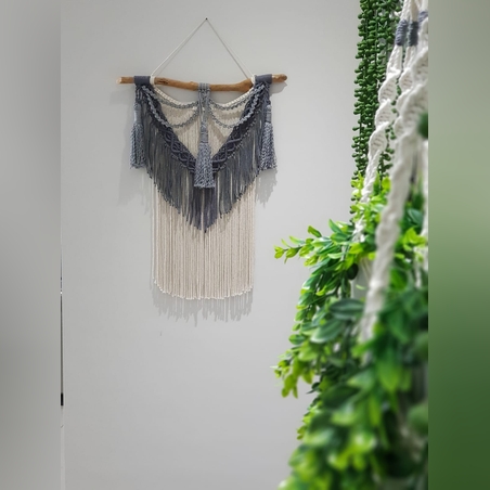 מתלה מקרמה לקיר 50*70 סמ' 