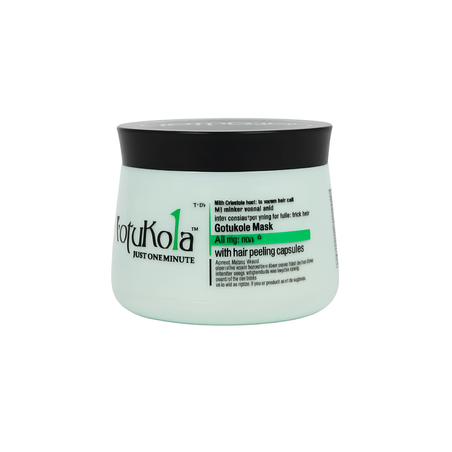 גוטוקולה מסכת הזנה עם קפסולות פילינג 500 מ