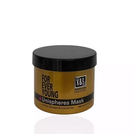 מסכה משקמת קרטין ואבץ (500ml) - FOR EVER YOUNG