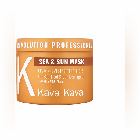 מסכת הזנה לשיער סי & סאן (550ml) - קווה קווה - KAVA KAVA