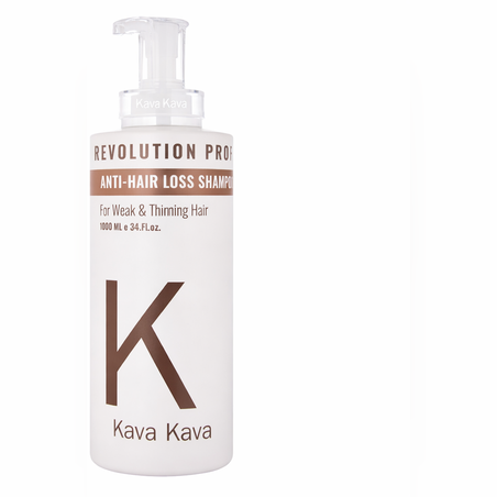 שמפו למניעת נשירה מועשר בקרטין ללא מלחים  (100 ml) - קווה קווה KAVA KAVA