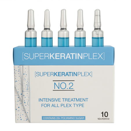אמפולות סופר קרטין פלקס 10 יחידותKAVA KAVA- SUPER KERATIN PLEX