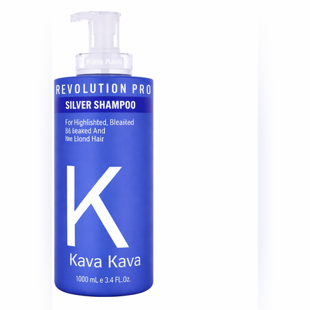 שמפו סילבר - קווה קווה KAVA KAVA  (1000ml)