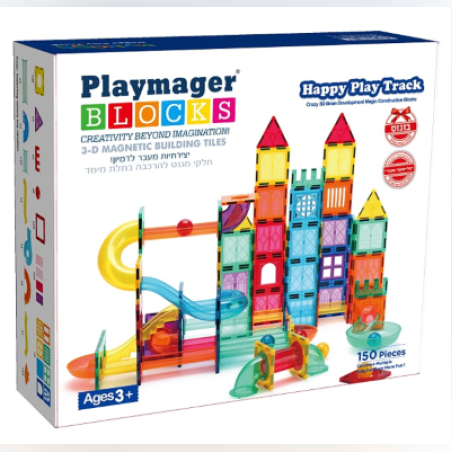 לונה פארק 150 חלקים מוזל (כולל חלקי פלסטיק)