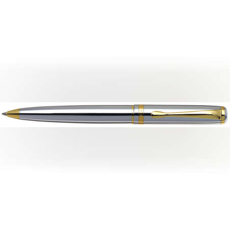 עט כדורי פודיום Podium כרום קליפס זהב