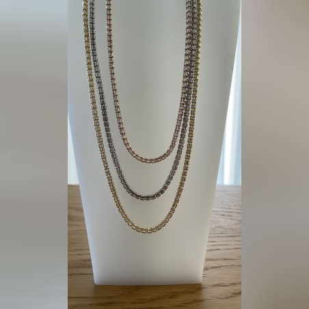 ICE CUBE 925 silver necklace