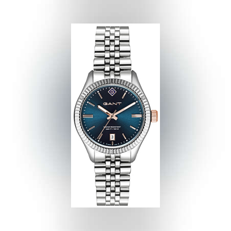 שעון Sussex כסוף/כחול לאישה GANT
