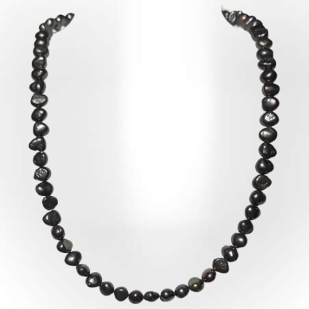 מחרוזת פנינים פראיות סגולות