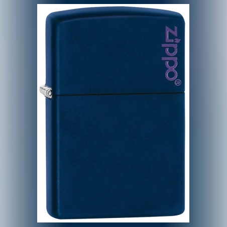 ZIPPO כחול מאט