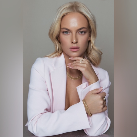 חישוקי זהב 14K ענקיים