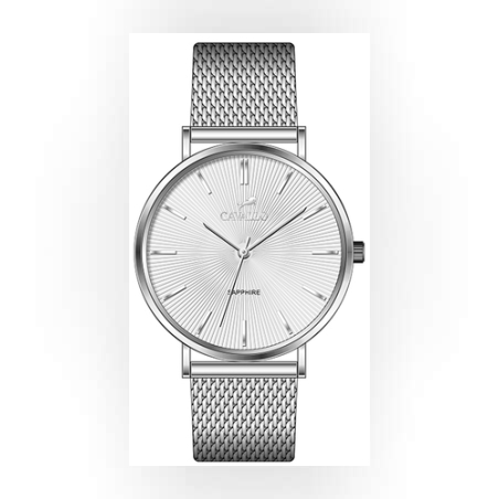 שעון PADOVA כסוף לגבר CAVALLO דגם CW152001