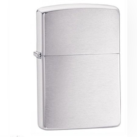 ZIPPO כסוף מחוספס