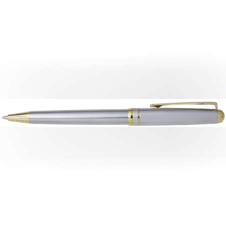 Novo ballpoint pen chrome gold clip