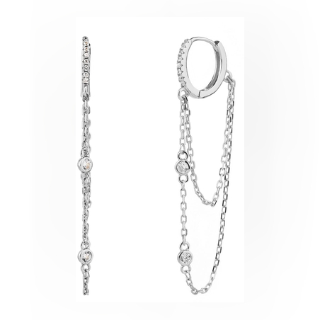 עגילי כסף שירז