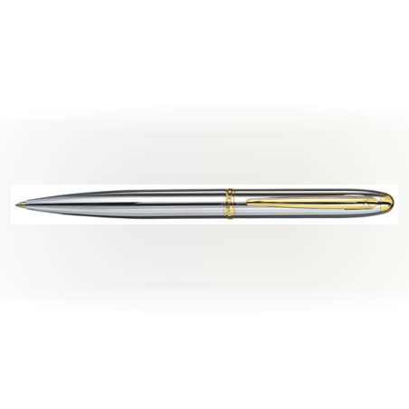 עט כדורי קלאסיק כרום קליפס זהב - X-PEN