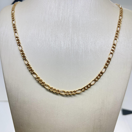 14K Gold Figaro Necklace