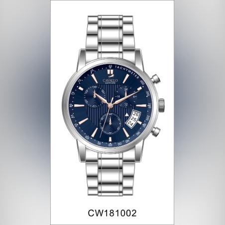 שעון לגבר CAVALLO עם תאריכון CW181002