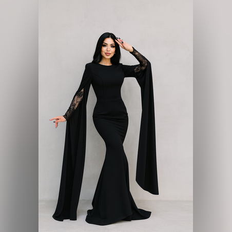 Dubai dress שחור