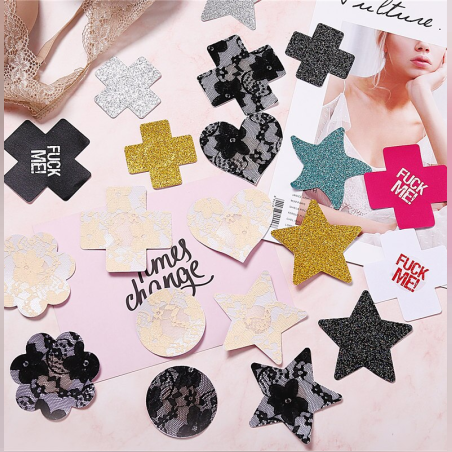 2 יחידות של מדבקות לפטמה