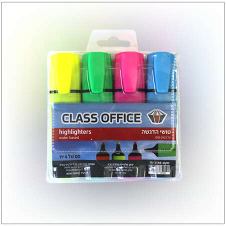 סט טושים להדגשה 1/4