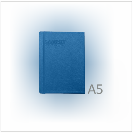מחברת כריכה קשה קמפוס עם גומי A5