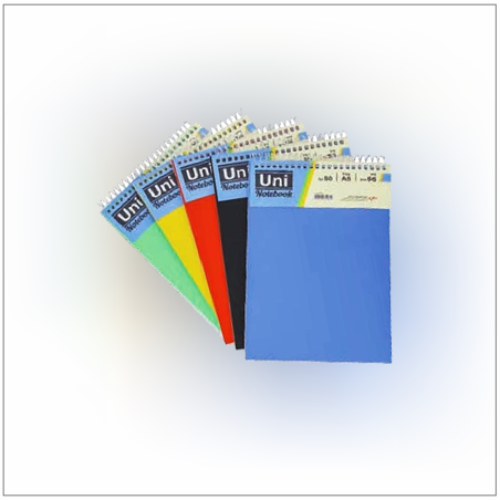 בלוק ספירל כריכה קשה A5