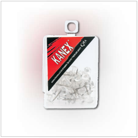 נעצים ללוח שעם שקופים