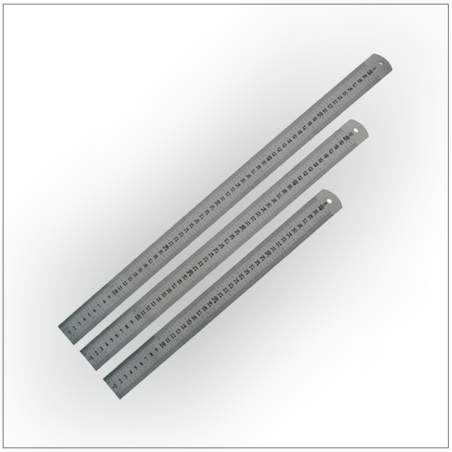 סרגל מתכת 50 ס