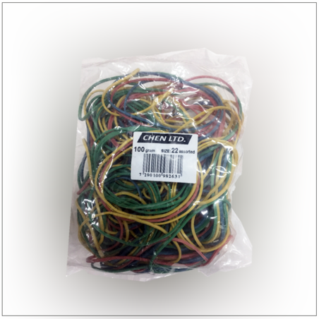 גומיות דקות צבעוניות