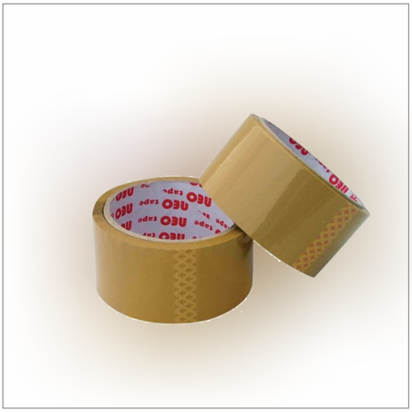 סרט דבק לאריזה 35 מטר חום