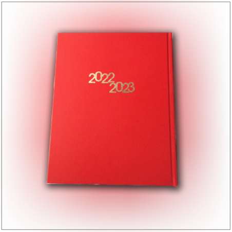 יומן יומי כריכה קשה A4 2025-2026